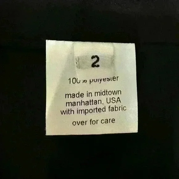 Rachel Comey Black cocktail halter peplum front slit dress Sz 2 - Picture 9 of 10